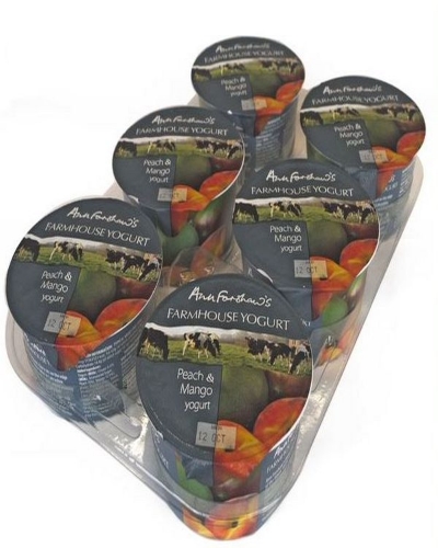 Picture of (Pre-Order) ALSTON FARM PEACH & MANGO YOGURT 6X150G