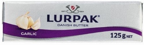 Picture of LURPAK GARLIC BLOCK BUTTER 12X125G