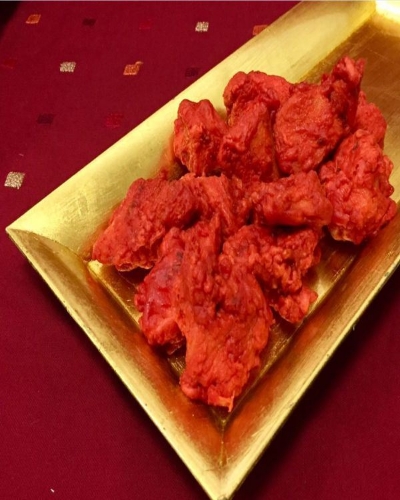 Picture of FROZEN PK CHICKEN PAKORA 1X2KG WITH TOMATO & CHILLI DIP