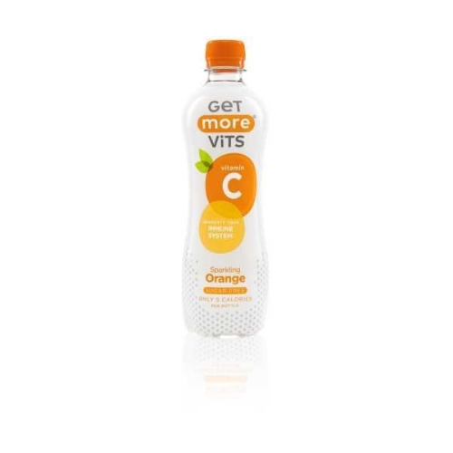 Picture of GET MORE VITS VITAMIN C ORANGE 12X500ML