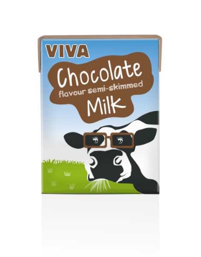 Picture of VIVA CHOCOLATE FLAVOURED MILK 27X200ML