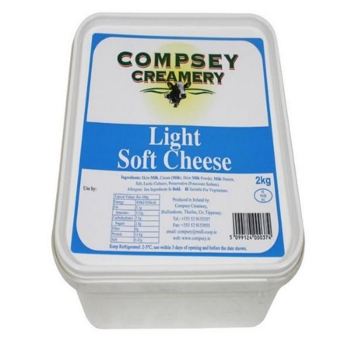 Picture of LIGHT SOFT CREAM CHEESE 5% FAT CONTENT 2KG