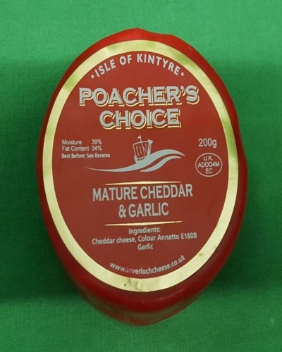 Picture of ISLE OF KINTYRE POACHERS CHOICE TRUCKLE 200G