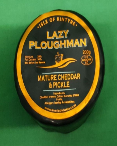 Picture of ISLE OF KINTYRE LAZY PLOUGHMANS TRUCKLE 200G