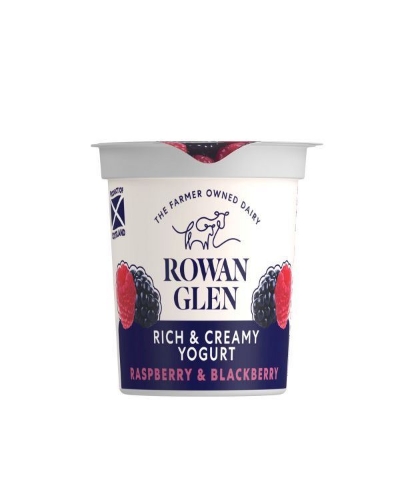 Picture of ROWAN GLEN RICH & CREAMY RASPBERRY YOGURT 12X150G