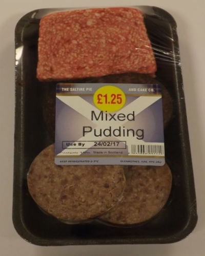 Picture of SALTIRE MIXED PUDDINGS 320G £1.25 PMP