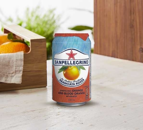 Picture of SAN PELLEGRINO ARANCIATA ROSSA SPARKLING BLOOD ORANGE 24X330ML