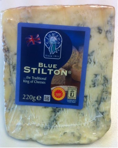 Picture of STILTON WEDGE BLUE 220G