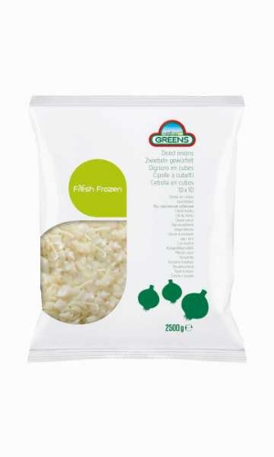 Picture of FROZEN DICED ONIONS 10x10MM 4X2.5KG