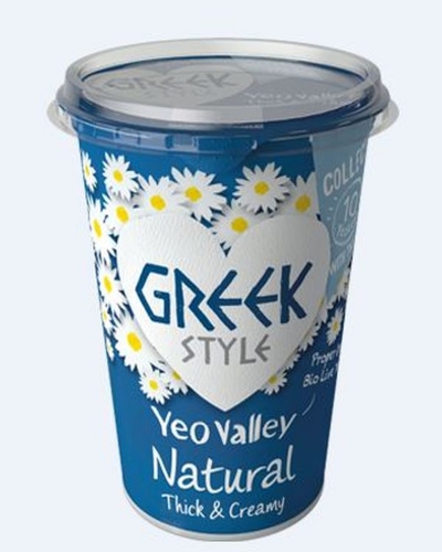 Picture of YEO VALLEY GREEK STYLE NATURAL YOGURT 6x450G