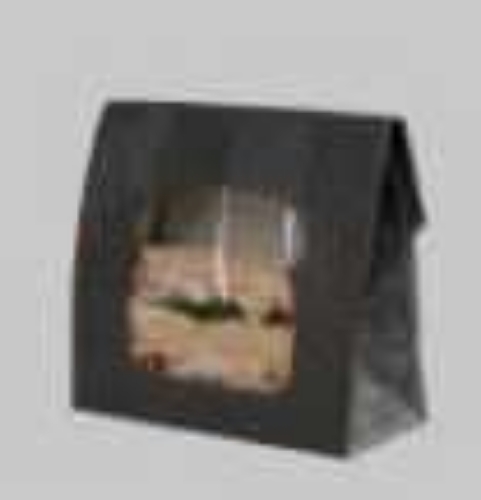 Picture of BLACK SANDWICH WINDOW BAGS 1x250s