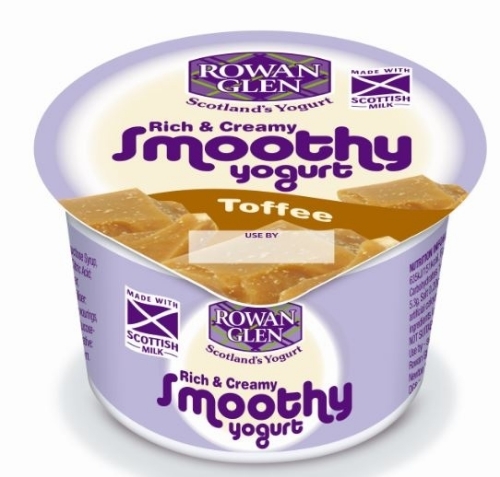 Picture of ROWAN GLEN RICH & CREAMY SMOOTH TOFFEE YOGURT 12X85G