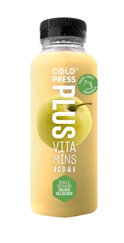 Picture of COLDPRESS PLUS GOLDEN DELICIOUS APPLE JUICE 8X250ML