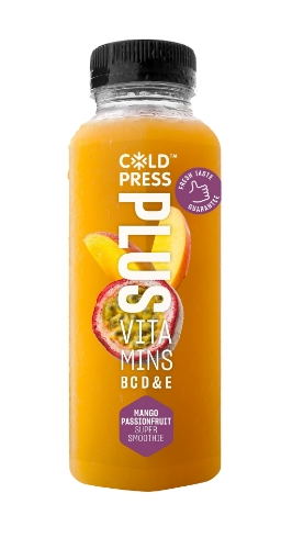 Picture of COLDPRESS PLUS MANGO PASSIONFRUIT SUPER SMOOTHIE 8x250ML