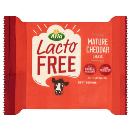 Picture of (Pre-order) LACTOFREE ARLA MATURE WHITE CHEDDAR 12X200G