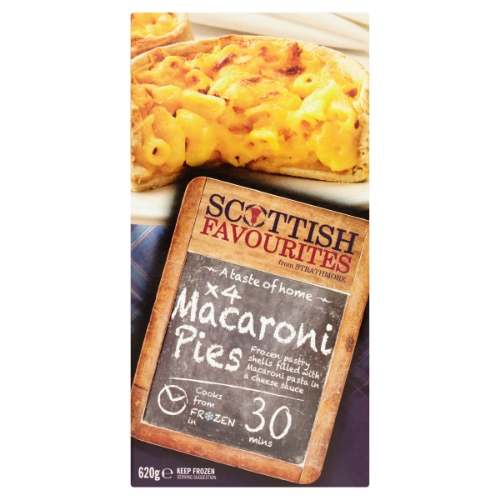 Picture of FROZEN SCOTTISH FAVOURITES MACARONI PIES 12X4X155G