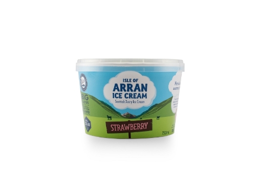 Picture of FROZEN ISLE OF ARRAN ICE CREAM STRAWBERRY 6X750ML