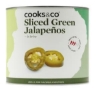 Picture of SLICED GREEN JALAPENO PEPPERS 820G