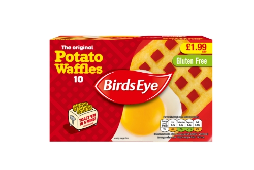 Picture of FROZEN BIRDS EYE POTATO WAFFLES 10X567G £1.99 PMP