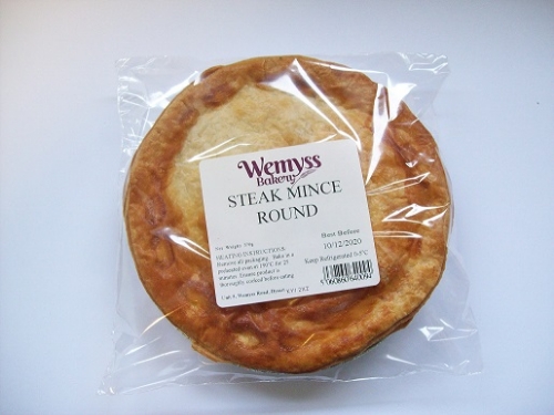 Picture of WEMYSS BAKERY STEAK MINCE ROUND