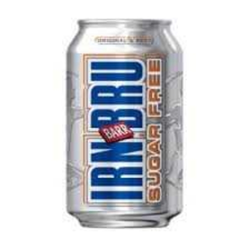 Fife Creamery. IRN BRU CANS SUGAR FREE 24X330MLS