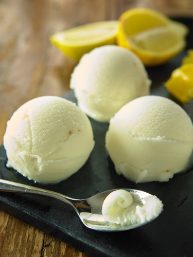 Picture of FROZEN LEMON SORBET WITH ZEST 2LT TUB