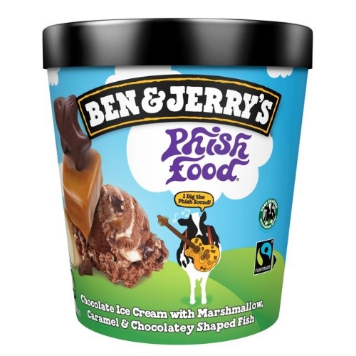 Picture of FROZEN BEN & JERRYS PHISH FOOD 8X465ML