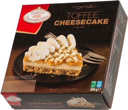 Picture of FROZEN COPPENRATH & WIESE TOFFEE CHEESECAKE 6X395G