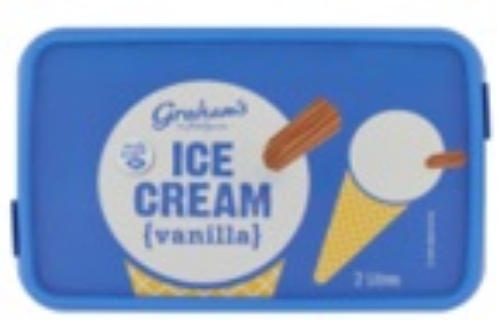 Picture of FROZEN GRAHAMS VANILLA ICE CREAM 6x2LTR