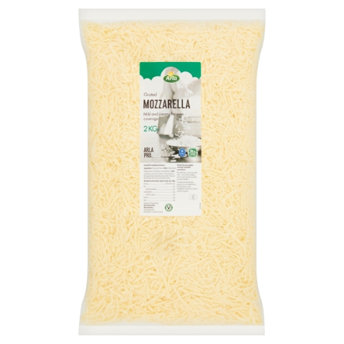 Picture of GRATED ARLA MOZZARELLA 100% 2KG