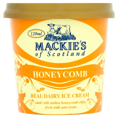 Picture of FROZEN MACKIES HONEYCOMB ICE CREAM 12x120ML