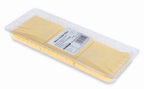 Picture of SLICED WHITE MATURE CHEDDAR (25X20G) 500G