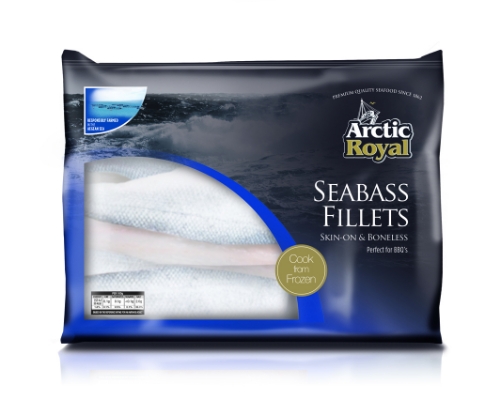 Picture of FROZEN  SEABASS FILLETS 130/190G 5x1KG