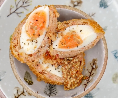 Picture of SCOTCH EGGS PORK & MUSTARD 6s