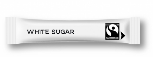 Picture of WHITE SUGAR FAIRTRADE STICKS 1000X2.5G