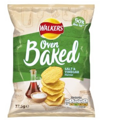 Picture of WALKERS OVEN BAKED SALT & VINEGAR SNACKS 32X37.5G