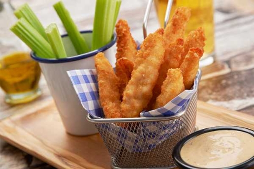 Picture of FROZEN BREADED CHICKEN STRIPS 5x1KG