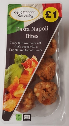 Picture of PASTA NAPOLI BITES DFE 8x180G £1.00 PMP