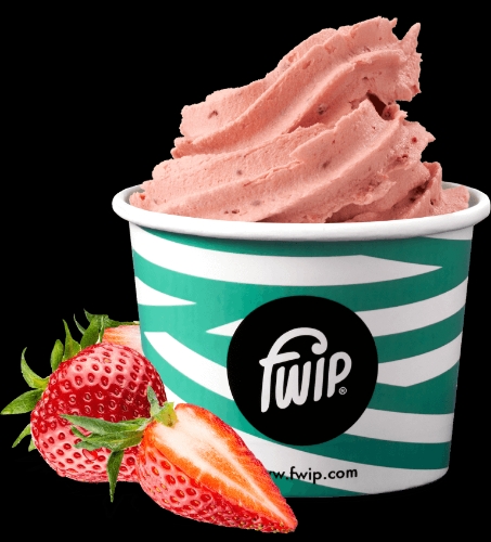 Picture of FROZEN FWIP STRAWBERRY VEGAN SORBET 18X160ML