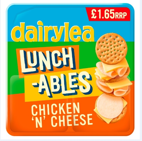 Fife Creamery. DAIRYLEA LUNCHABLES CHICKEN N CHEESE 12X68.3G £1.65 PMP