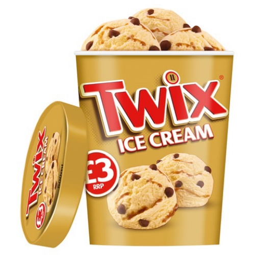 Picture of FROZEN TWIX ICE CREAM TUB 8X500ML £3.00 PMP