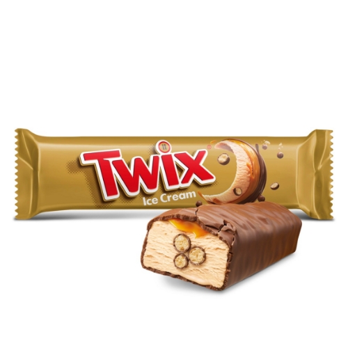 Picture of FROZEN TWIX ICE CREAM BARS 24X50ML