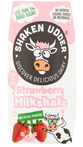 Picture of SHAKEN UDDER KIDS STRAWBERRY MILK 12X200ML