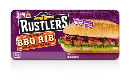 Picture of RUSTLERS BARBEQUE PORK RIB 8X157G