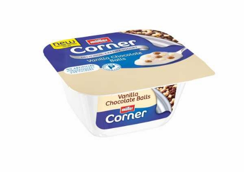 Picture of MULLER CORNER CRUNCH VANILLA BALLS 12x124G