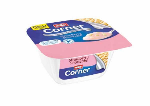 Picture of MULLER CORNER CRUNCH STRAWBERRY SHORTCAKE 12x124G