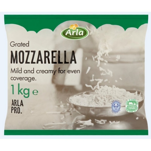 Picture of GRATED ARLA MOZZARELLA 100% 1KG