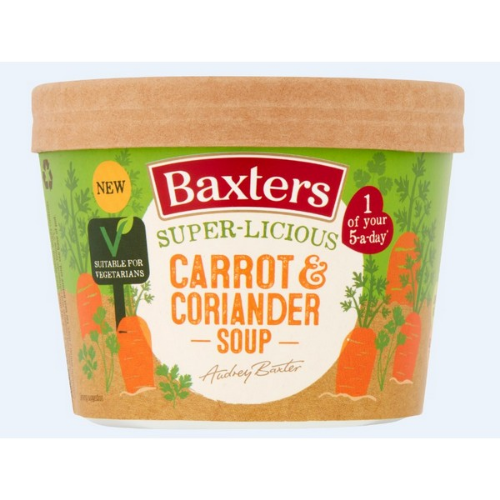 Picture of BAXTERS SUPER-LICIOUS CARROT & CORRIANDER 6X350G