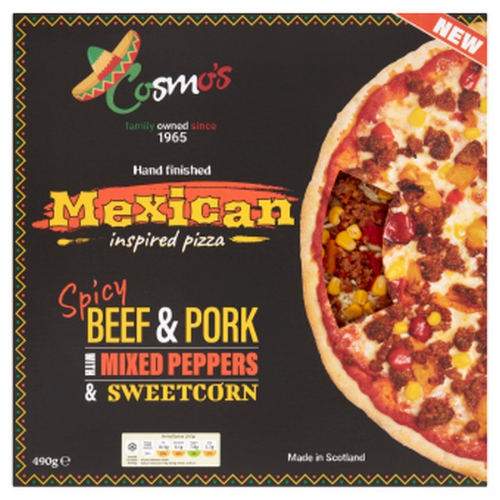 Picture of COSMO BOX MEXICAN PIZZA 490G