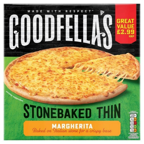 Picture of FROZEN GOODFELLAS PIZZA TC MARGHERITA 7X345G £2.99PMP